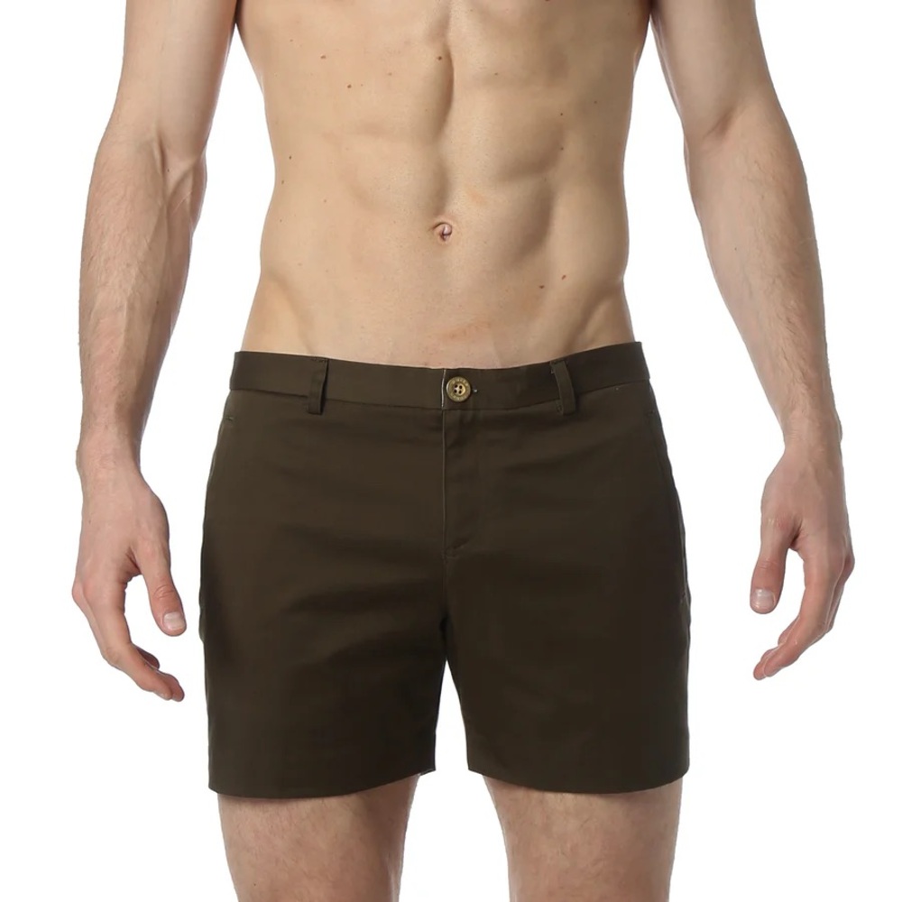 Parke &‎ Ronen 5” Holler Shorts, olive